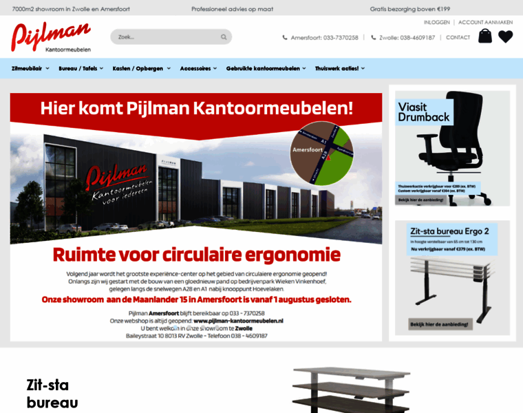 Pijlman-kantoormeubelen.nl thumbnail