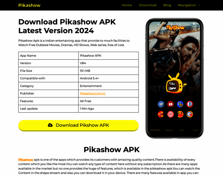 Pikashow.com.in thumbnail