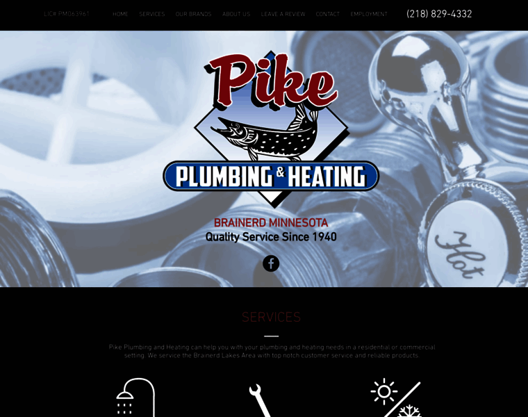 Pikeplumbingandheating.com thumbnail