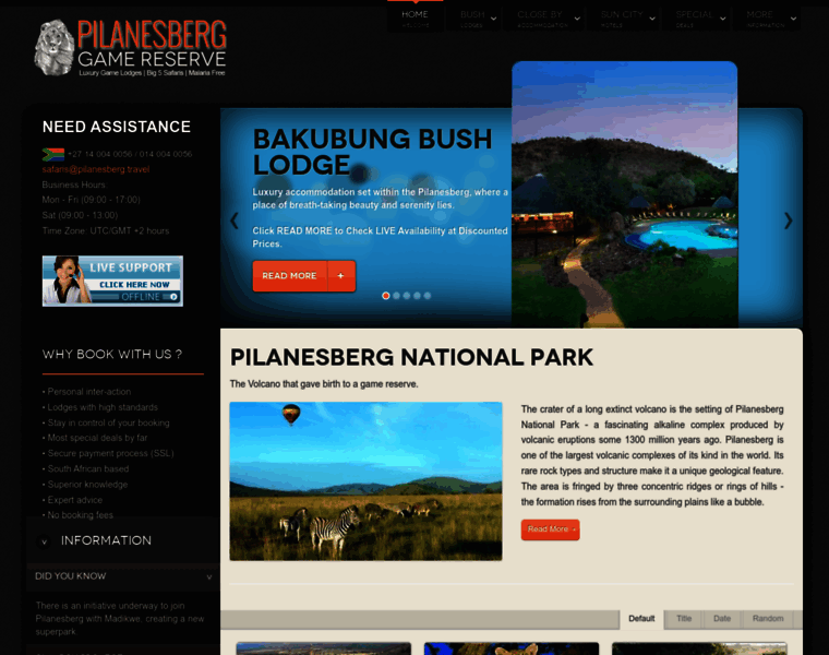 Pilanesberg.travel thumbnail
