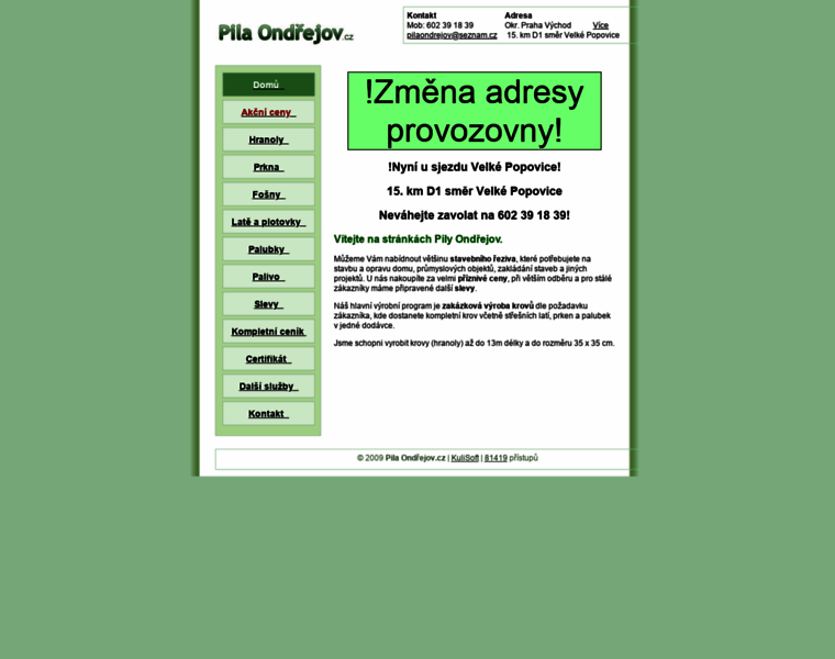 Pilaondrejov.cz thumbnail