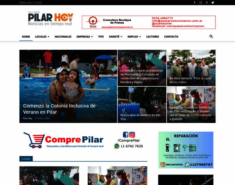 Pilarhoy.com.ar thumbnail