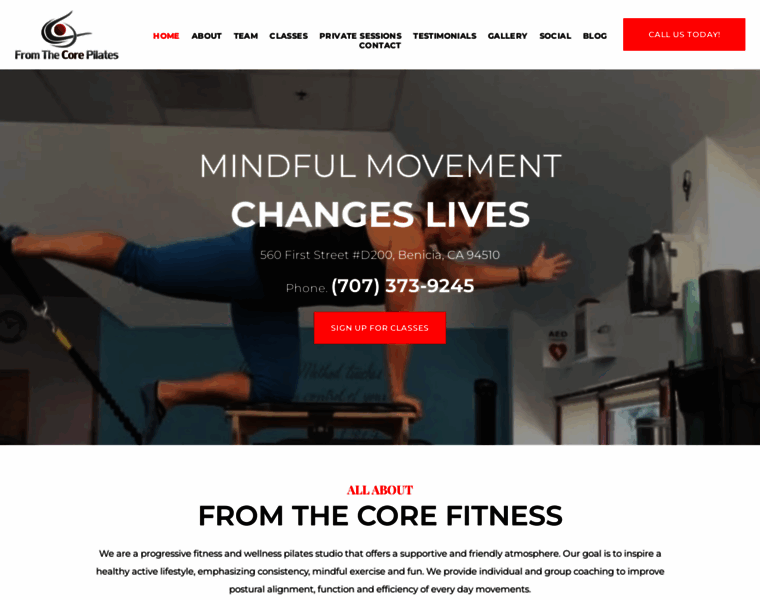 Pilatesfromthecore.com thumbnail