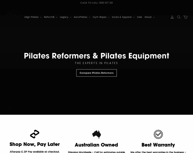 Pilatesreformersaustralia.com.au thumbnail