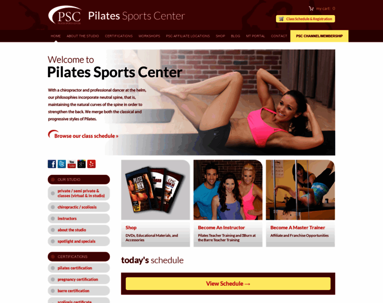 Pilatessportscenter.com thumbnail