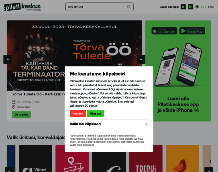 Piletikeskus.ee thumbnail