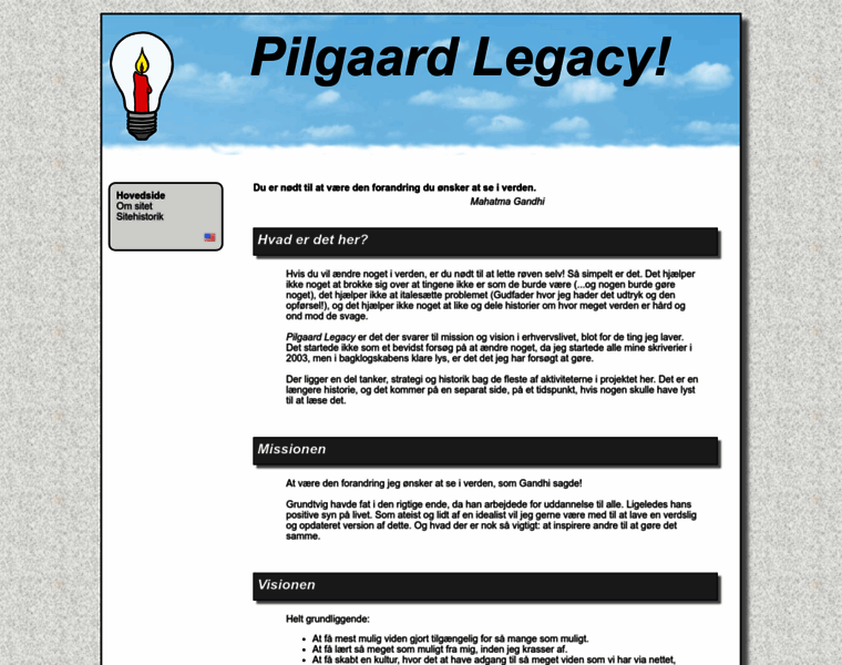 Pilgaardlegacy.dk thumbnail