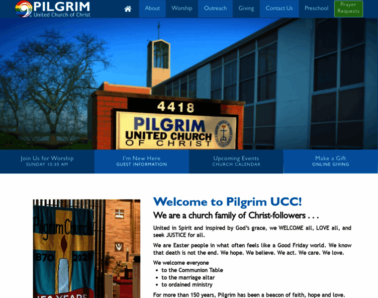 Pilgrim-ucc.org thumbnail