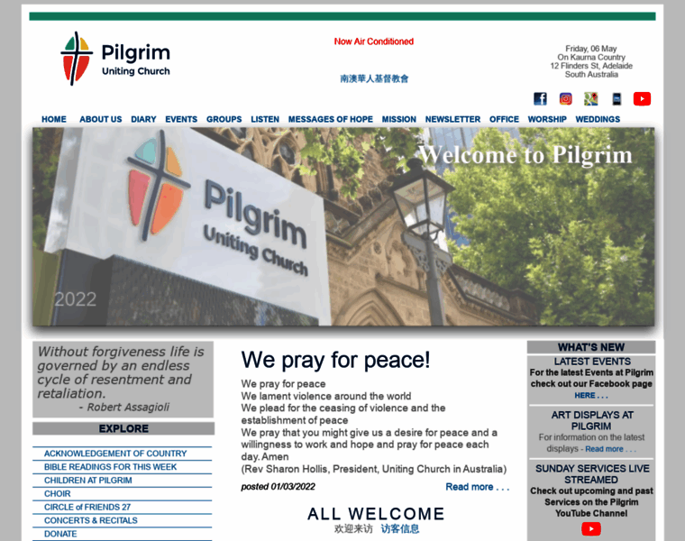 Pilgrim.org.au thumbnail