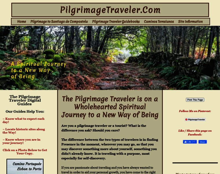 Pilgrimagetraveler.com thumbnail