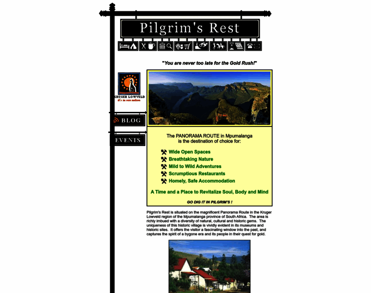 Pilgrims-rest.co.za thumbnail