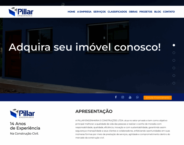 Pillarengenharia.com.br thumbnail