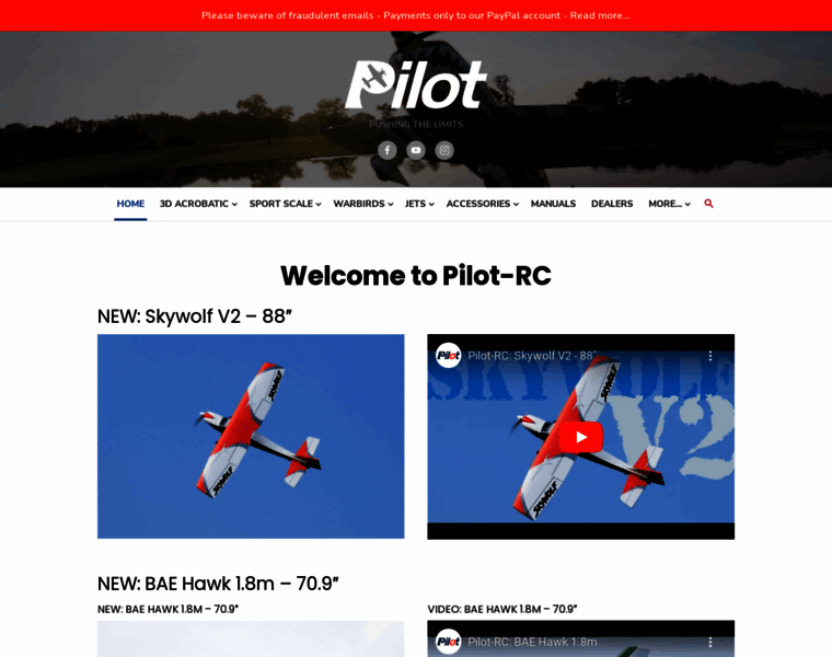 Pilot-rc.com thumbnail