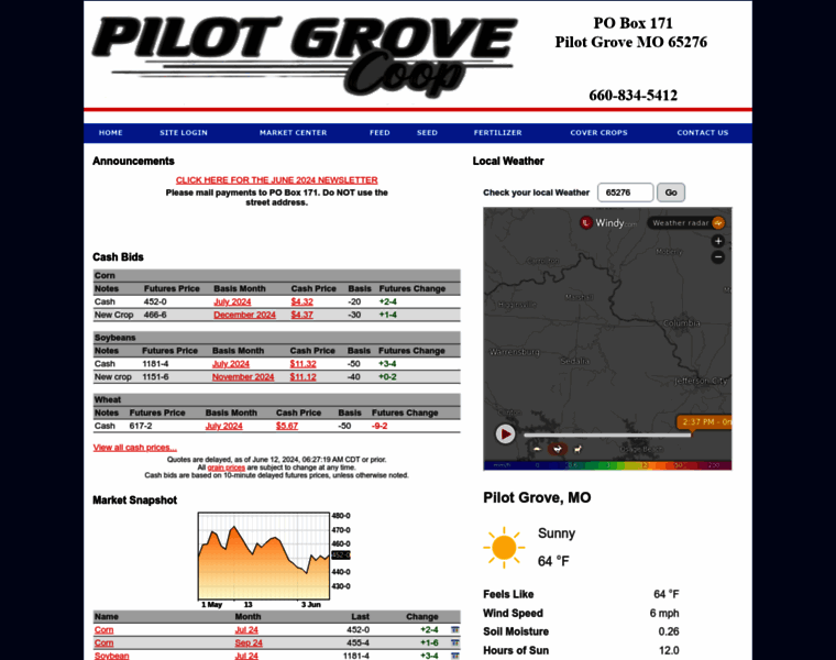 Pilotgrovecoop.com thumbnail