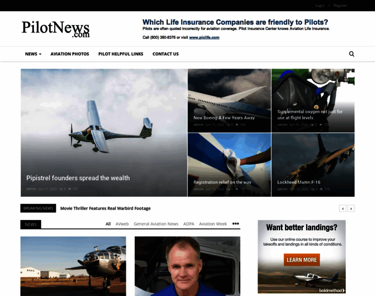 Pilotnews.com thumbnail