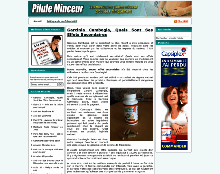 Piluleminceur.com thumbnail