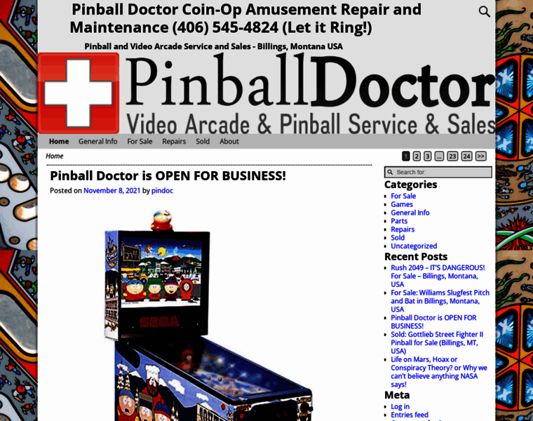 Pinballmd.com thumbnail