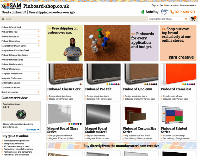 Pinboard-shop.co.uk thumbnail