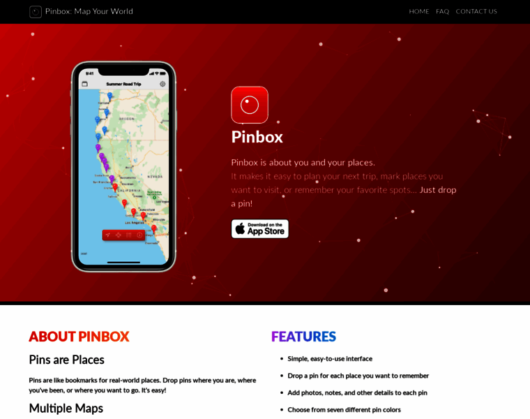 Pinboxmaps.com thumbnail