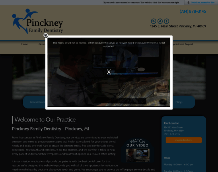 Pinckneydentistry.com thumbnail
