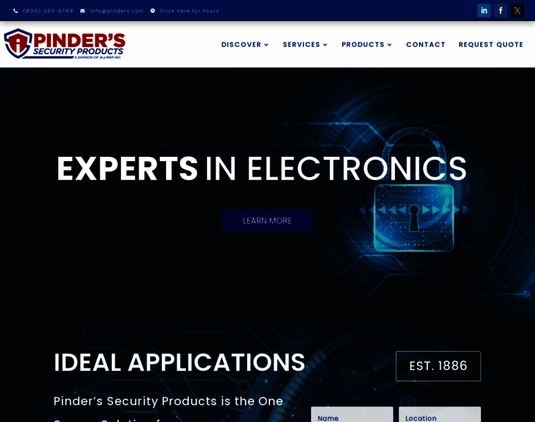 Pinders.com thumbnail