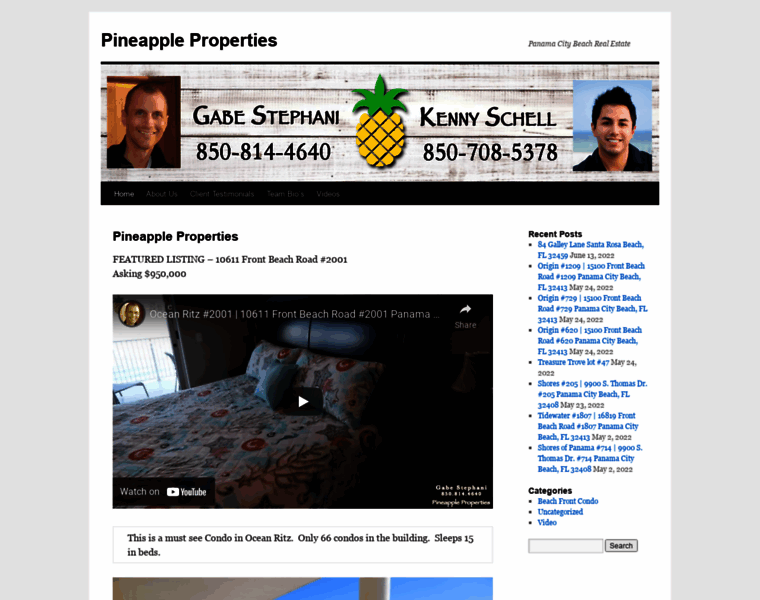 Pineappleproperties.com thumbnail