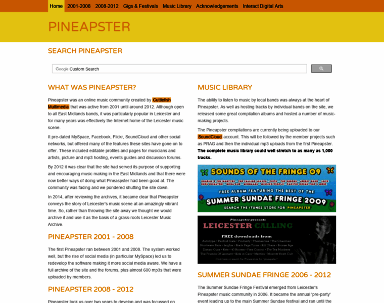 Pineapster.com thumbnail