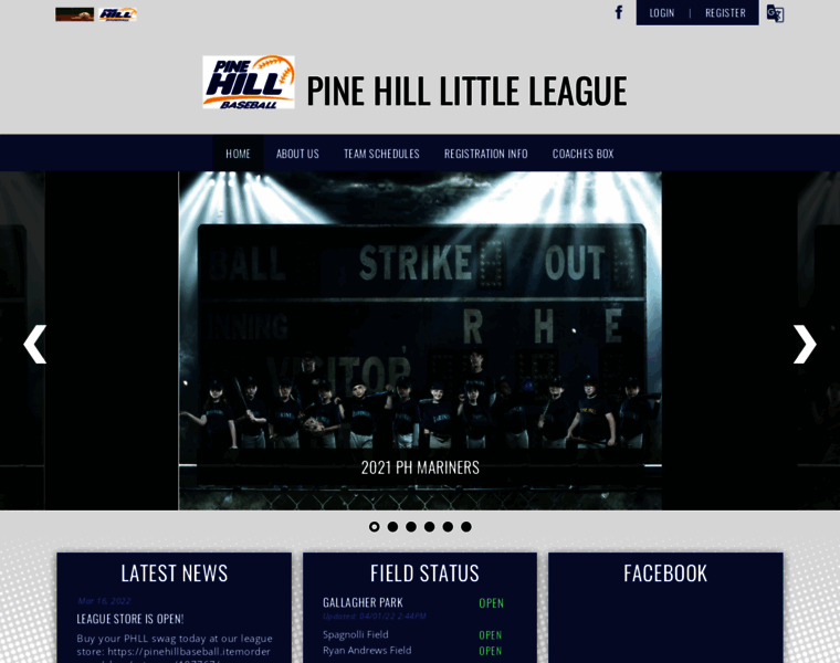 Pinehilllittleleague.com thumbnail