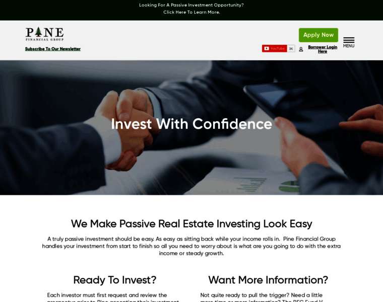 Pineinvestments.com thumbnail