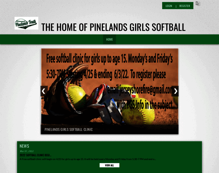 Pinelandsbaseball.com thumbnail
