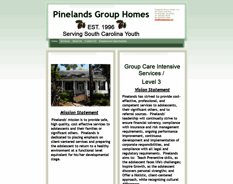Pinelandsgrouphome.com thumbnail