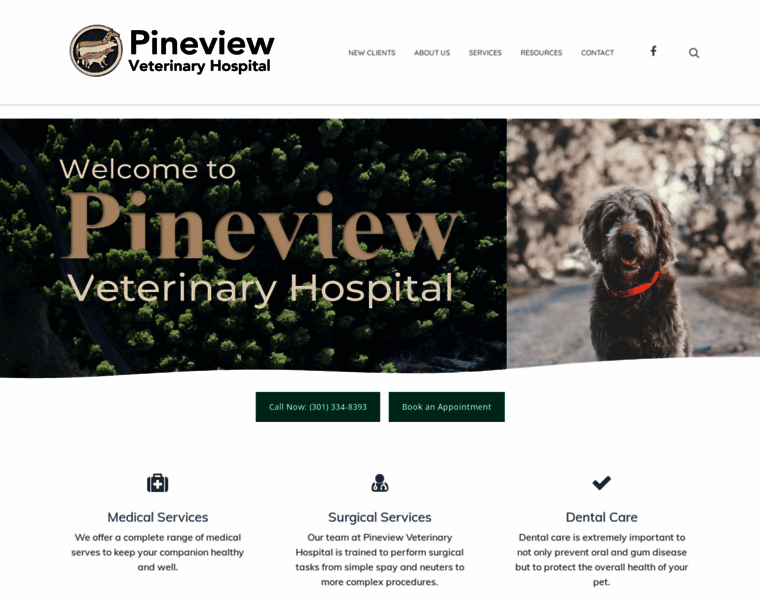 Pineviewveterinaryhospital.com thumbnail