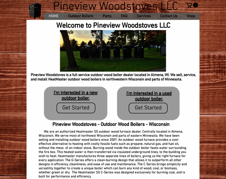 Pineviewwoodstoves.com thumbnail