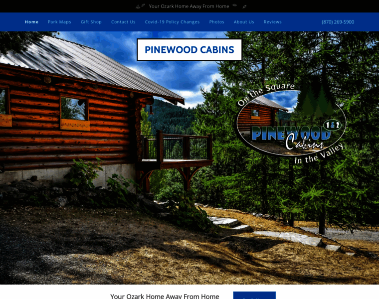 Pinewoodcabins.net thumbnail