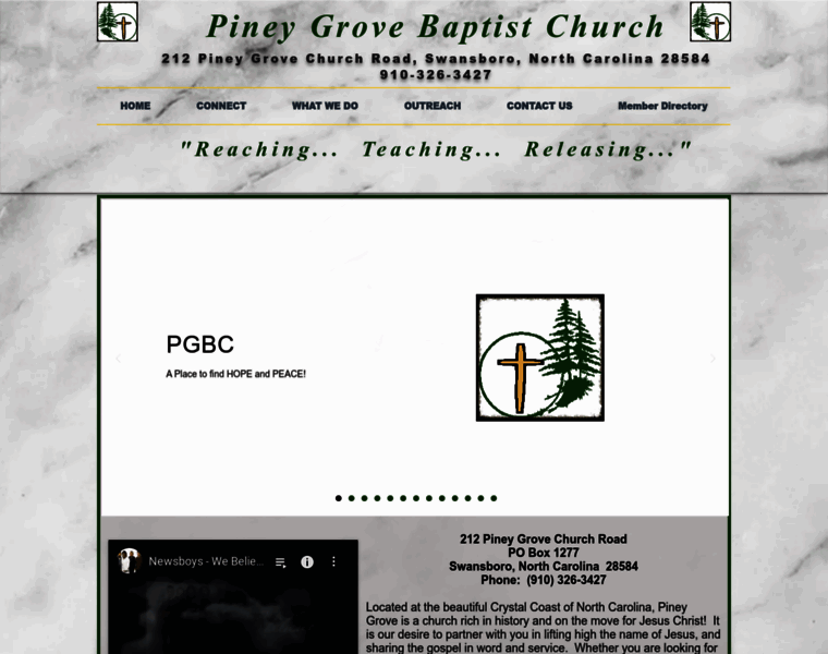 Pineygrovebaptistch.com thumbnail