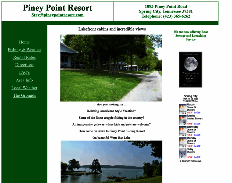 Pineypointfishingresort.com thumbnail