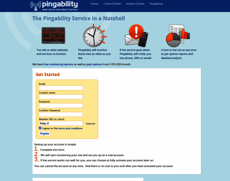 Pingability.com thumbnail