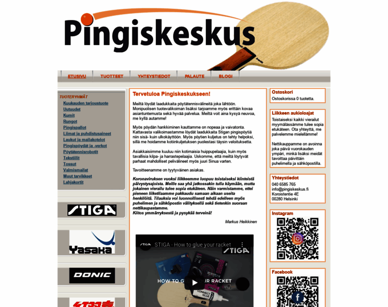 Pingiskeskus.fi thumbnail