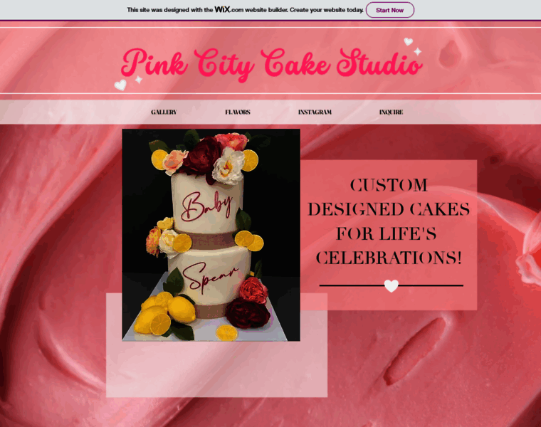 Pinkcitycakes.com thumbnail