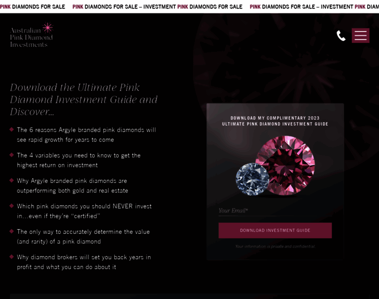 Pinkdiamondinvestments.com.au thumbnail