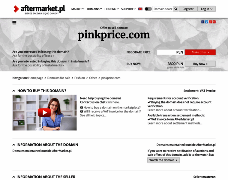 Pinkprice.com thumbnail