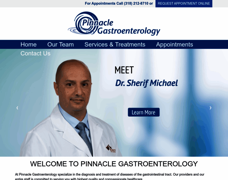 Pinnaclegastroenterology.com thumbnail