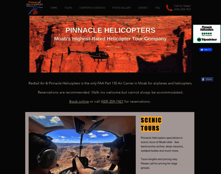 Pinnaclehelicopters.com thumbnail