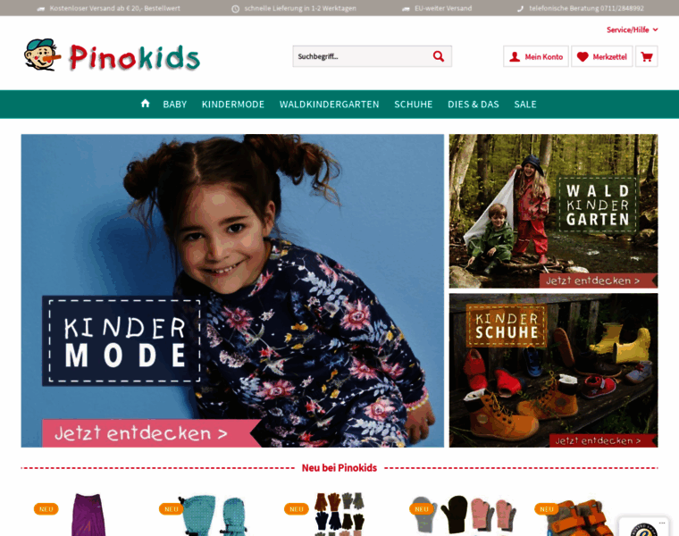 Pinokids-shop.de thumbnail