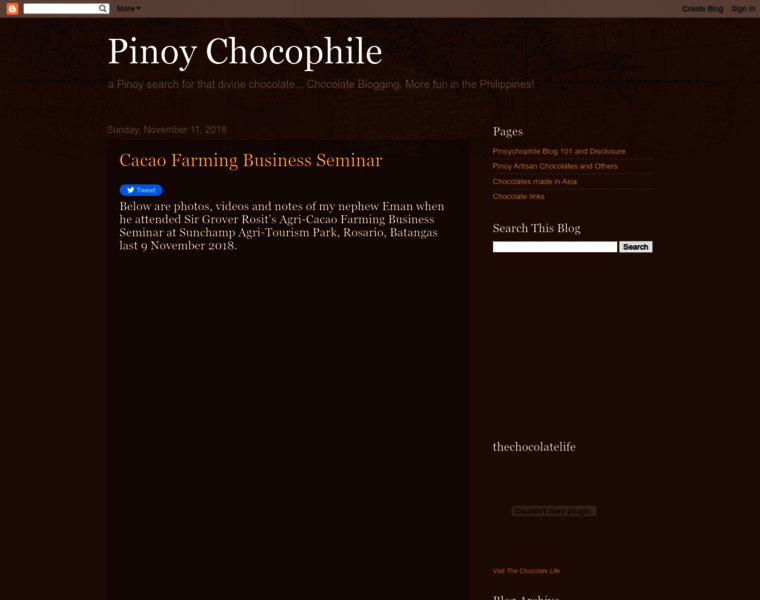 Pinoychocophile.blogspot.com thumbnail