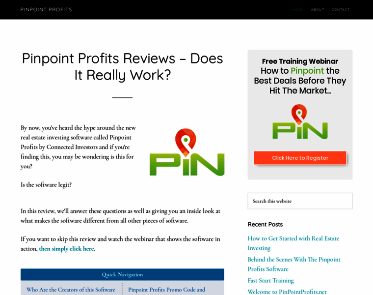 Pinpointprofits.net thumbnail