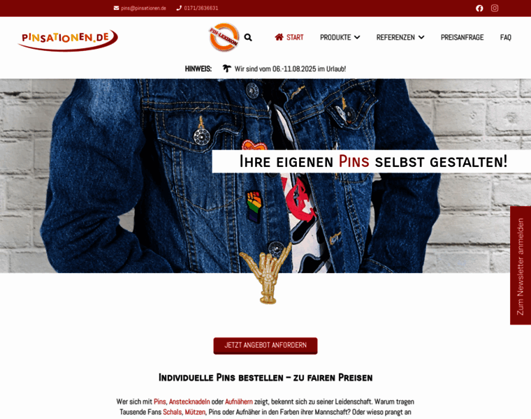 Pinsationen.de thumbnail