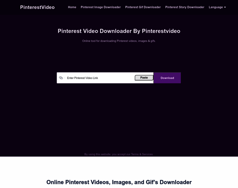 Pinterestvideo.com thumbnail