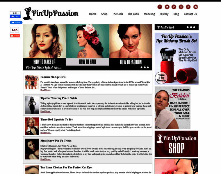 Pinuppassion.com thumbnail
