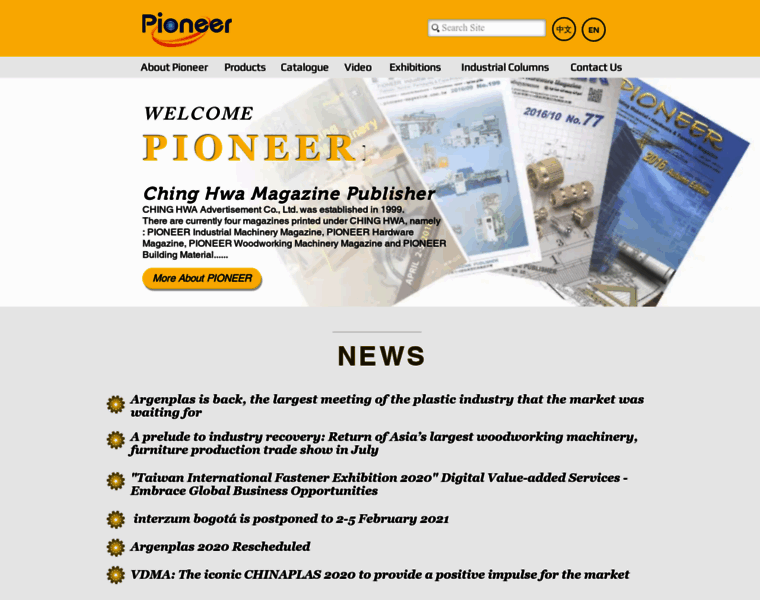 Pioneer-magazine.com thumbnail